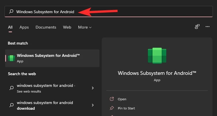 get android apps on windows 11 dev channel 09