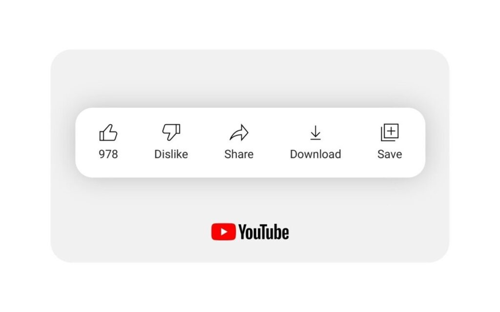 YouTube dislikes gone