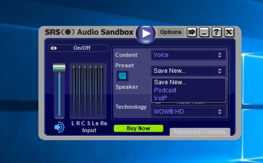 تحميل SRS Audio Sandbox