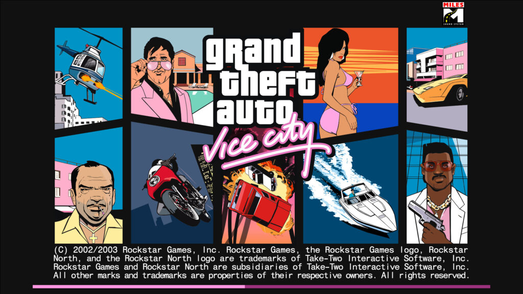 Grand theft Auto Vice City, 2002