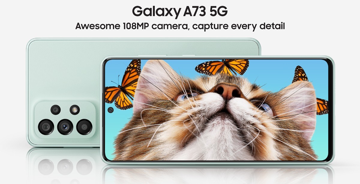 Samsung Galaxy A73 Display