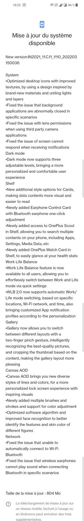 تحديث اندرويد 12 لهواتف OnePlus 8/8 Pro, 8T وأيضًا 9R