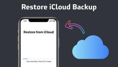 restore icloud backup