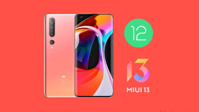 Mi 10 android 12 and miui 13