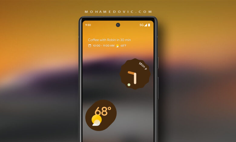 تحميل خلفيات Google Pixel 6a الافتراضية "12 خلفية" عالية الدقة FHD+ 1 تنزيل خلفيات جوجل بيكسل 6 ايه