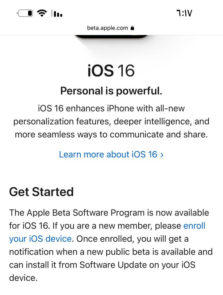 Get iOS 16 Beta 03