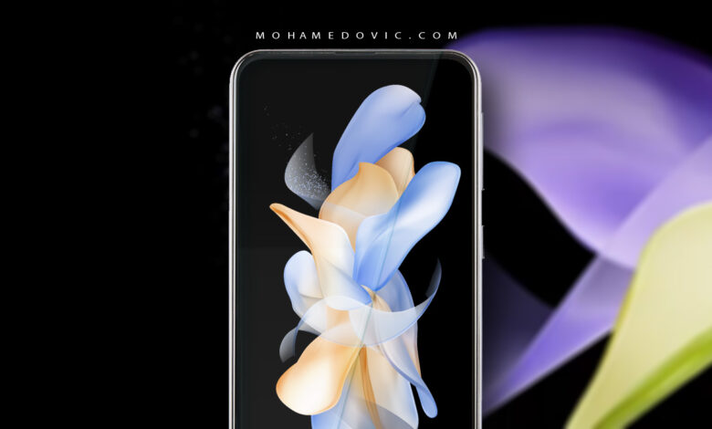 تحميل خلفيات Samsung Galaxy Z Flip 4 الرسمية "12 خلفية" بدقة عالية FHD+ 1 تنزيل خلفيات سامسونج جالكسي زي فليب 4