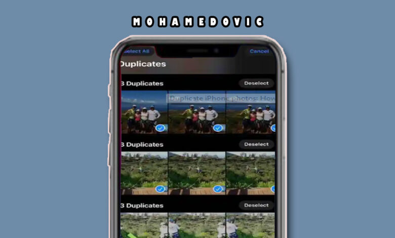 كيفية دمج الصور المكررة والتخلص منها بضغطة زر في iOS 16! (شرح تفصيلي بالصور) 1 حذف الصور المكررة من ios 16