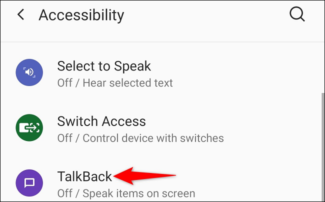 5 android talkback settings