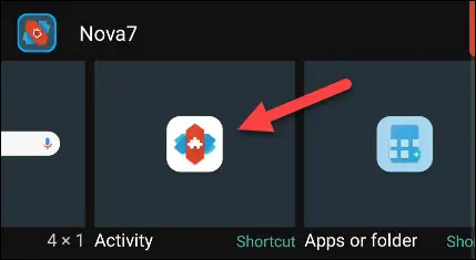Create Volume Settings Shortcut with Nova Launcher