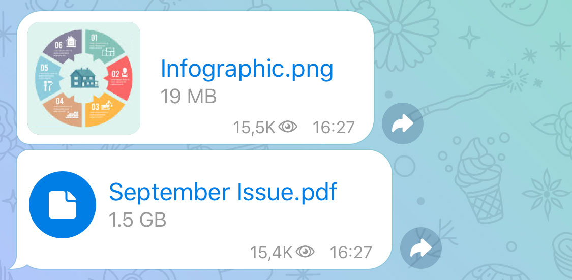 مشكلة عدم تحميل الملفات بعد غلق الشاشة تطبيق تليجرام