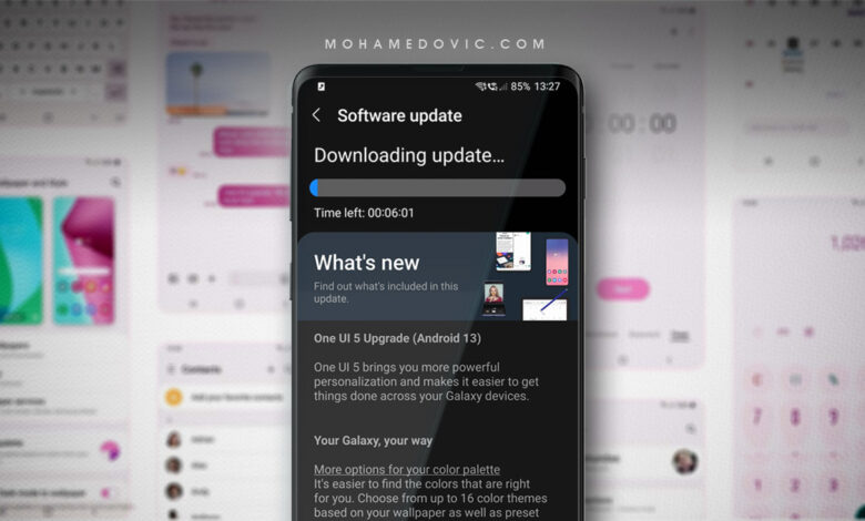 تحديث اندرويد 13 "One UI 5" لأجهزة Galaxy S20 متاح الآن عبر برنامج تجريبي! 1 تحديث سامسونج جالكسي إس 20 إلى اندرويد 13