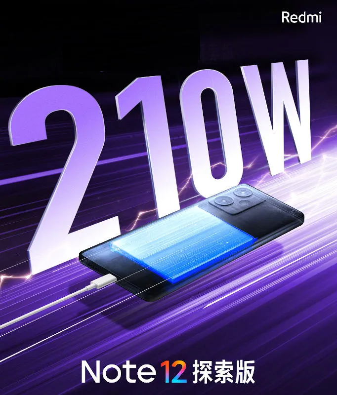 Redmi Note 12 Pro Explorer Edition 210W