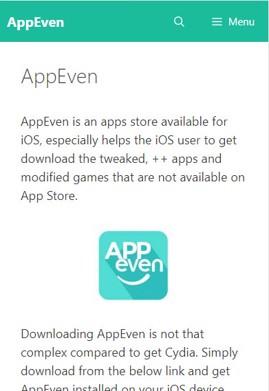 تطبيق AppEven لتحميل التطبيقات المدفوعة على الايفون مجانيًا