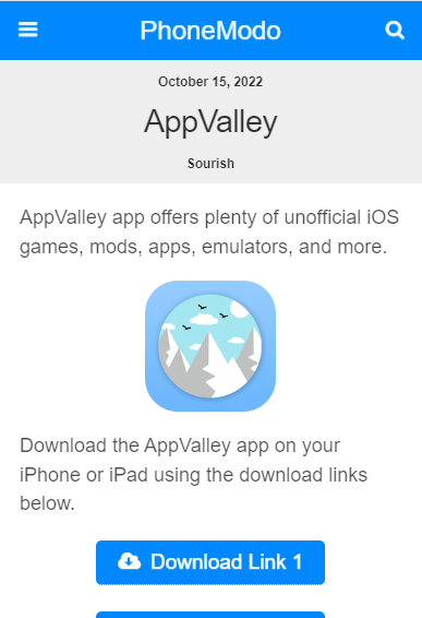 تطبيق AppValley لتحميل التطبيقات المدفوعة على الايفون مجانيًا