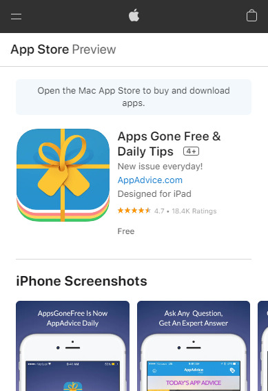 تطبيق Apps Gone Free & Daily Tips 