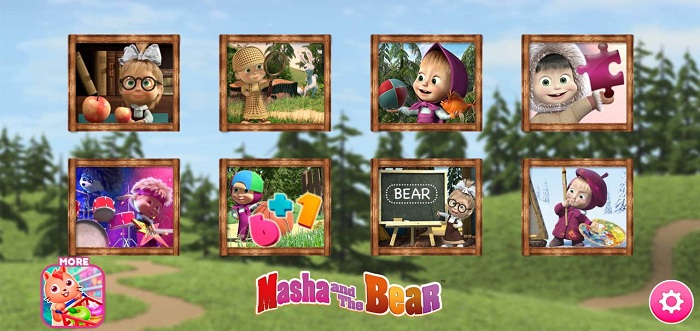 لعبة Masha and the Bear Educational