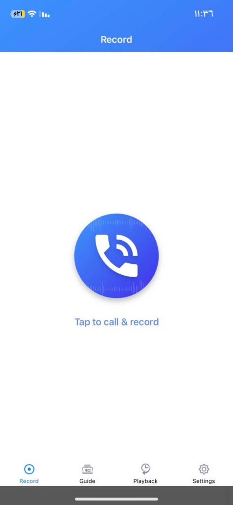 تطبيق Automatic call recorder