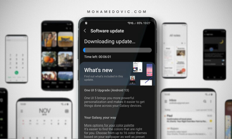 تحديث اندرويد 13 لهاتف Galaxy A04s متاح للتحميل الآن بنسخة مستقرة "شرح" 1 تحديث سامسونج A04s إلى اندرويد 13