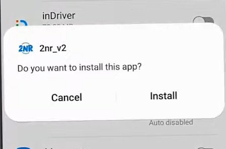 Install 2NR app