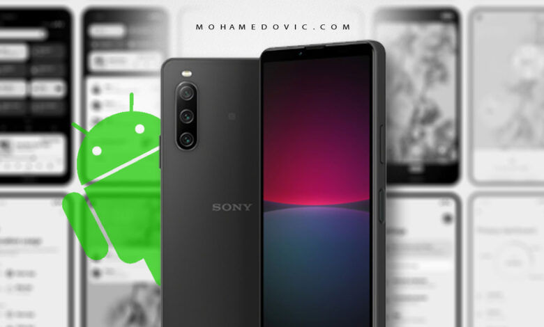 تحديث اندرويد 13 يصل لمستخدمي Sony Xperia 10 IV بنسخة مستقرة 1 Sony Xperia 10 IV Android 13