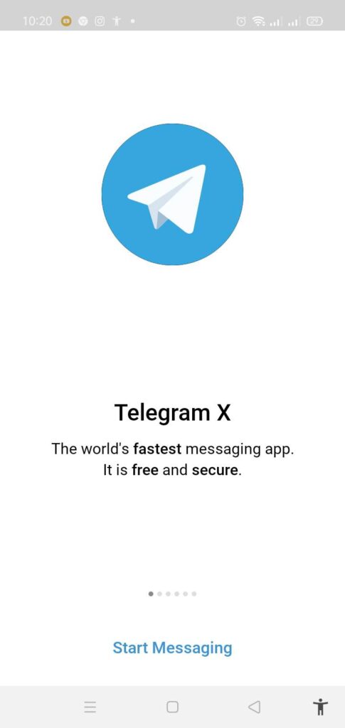 برنامج Telegram X