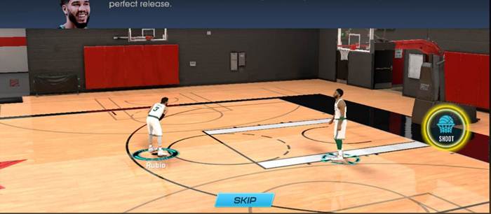 لعبة NBA 2K14 على الهاتف الذكي