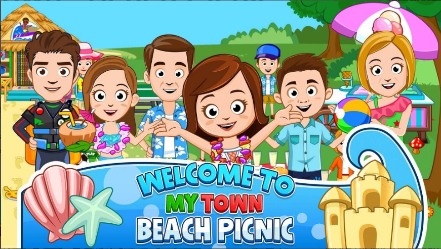لعبة My Town : Beach Picnic