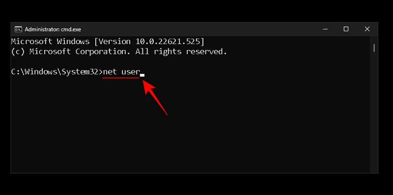 how to reset your pc password using cmd 031