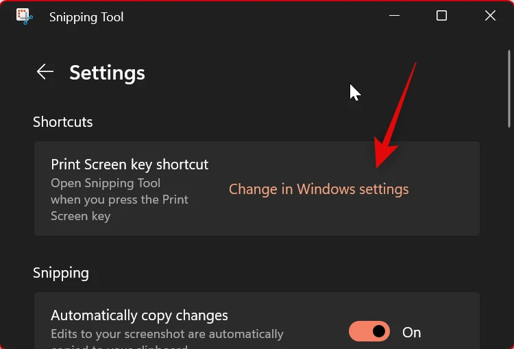 how to use snipping tool on windows 10 and windows 11 06