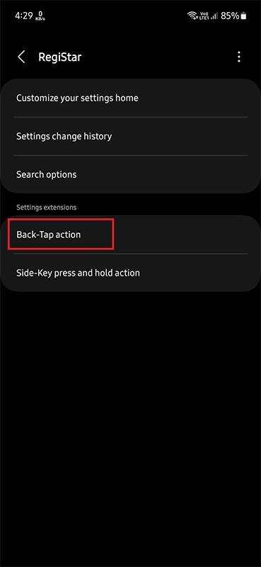 how to add back tap gesture on your samsung galaxy phone 02