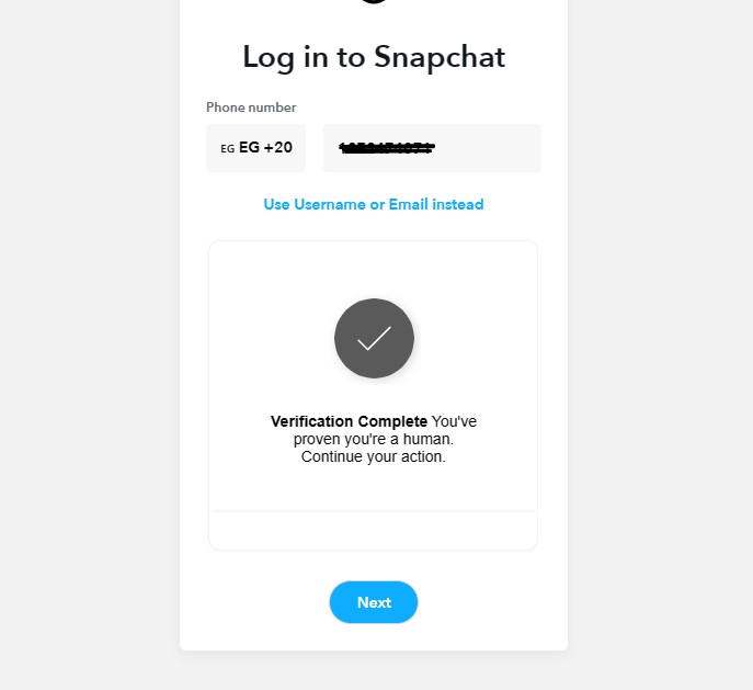 تفحص حالة حساب SnapChat الخاص بك