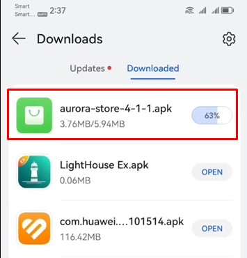 Install Lighthose on Huawei Device 08
