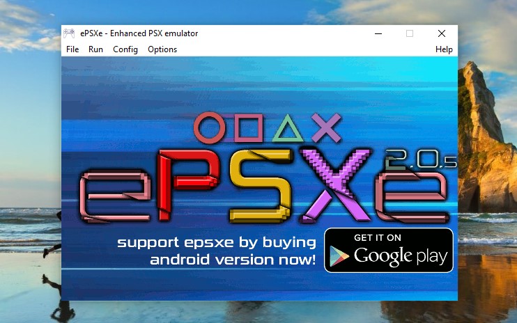 واجهة أداة ePSXe