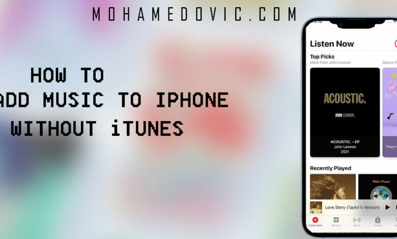 ما هي طريقة إضافة الموسيقي للايفون بدون استخدام iTunes؟ إليك 3 طرق فعَّالة! 1 كيفية إضافة موسيقي للايفون بدون itunes