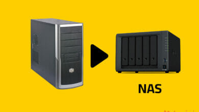 تحويل الكمبيوتر القديم إلى NAS