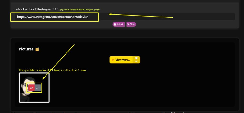 شرح فتح أو تنزيل صورة من حساب فيس بوك مغلق في 2025؟ هناك 3 طرق! 9 View Locked facebook account profile photo 1