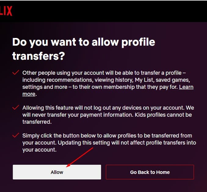 how to transfer netflix profile 06