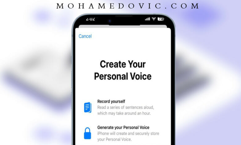 هل تبحث عن طريقة تشغيل ميزة الصوت الشخصي بنظام iOS 17؟ إليك خطوات مفصّلة! 1 إعداد واستخدام الصوت الشخصي