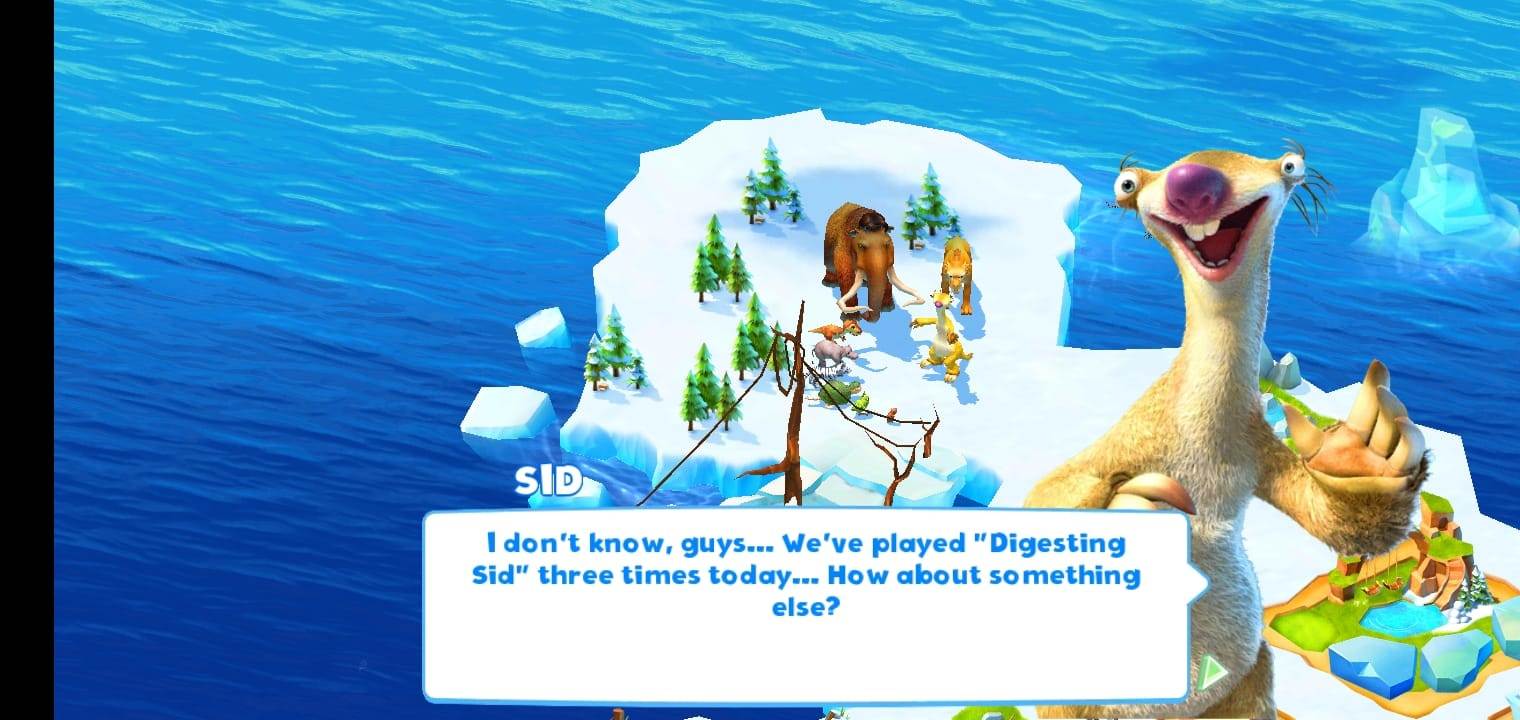 لعبة Ice Age Adventures للايفون