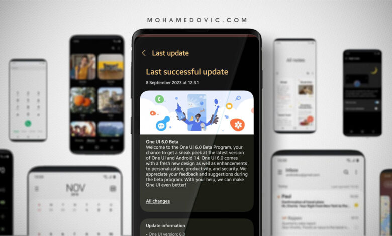 تحديث اندرويد 14 مع One UI 6 لهواتف Galaxy A34/A54 "تجريبي" متوفر الآن 1 تحديث One UI 6 لهواتف جالكسي A54 & A34