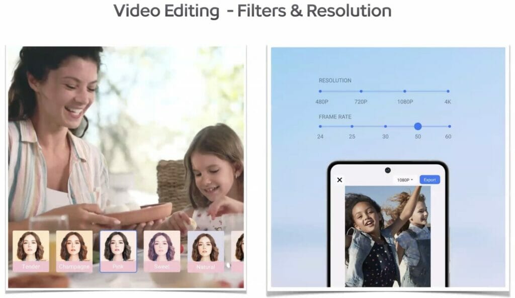 إمكانيات تعديل الفيديو مع تحديث اندرويد 14 لهواتف فيفو وأيضًا iQOO