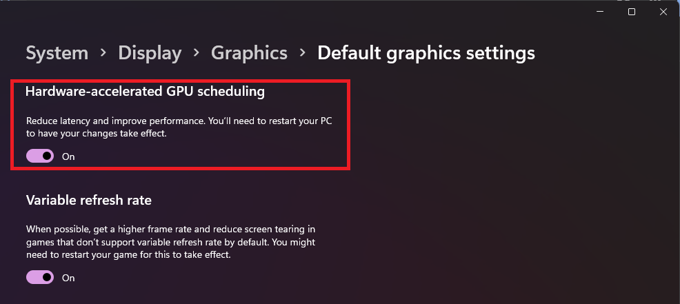  GPU scheduling