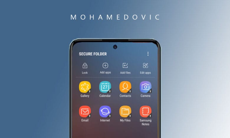 طرق الوصول إلى المجلد الآمن Secure Folder في هواتف سامسونج بعد تفعيله 1 طرق الوصول إلى Secure Folder في هواتف سامسونج