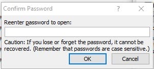 Protect Word Decument with Password 05