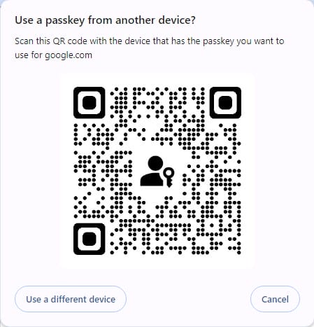 how to use passkeys to sign in to google account from any device 010