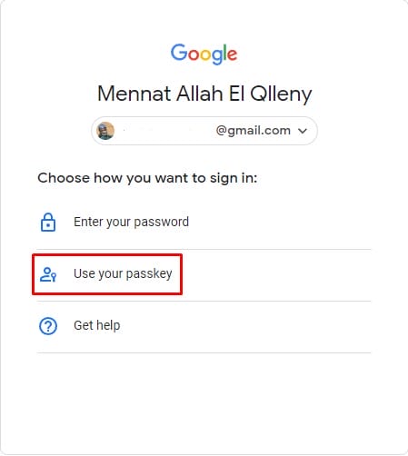 how to use passkeys to sign in to google account from any device 09