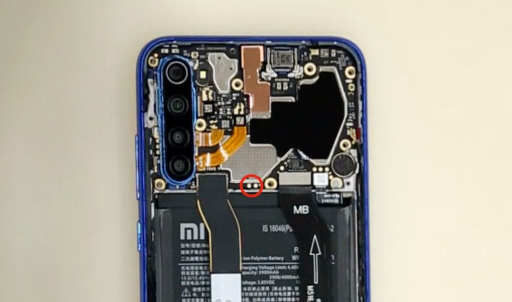redmi note 8t edl point
