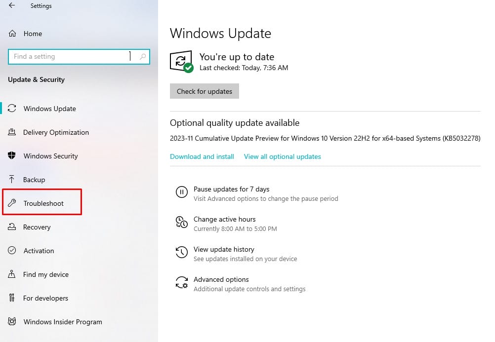 how to stop installing the same update on windos 11 07
