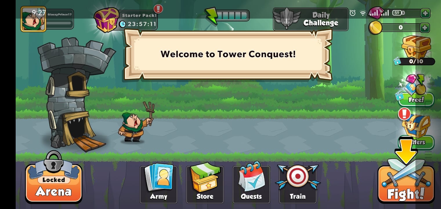 تنزيل لعبة Tower Conquest